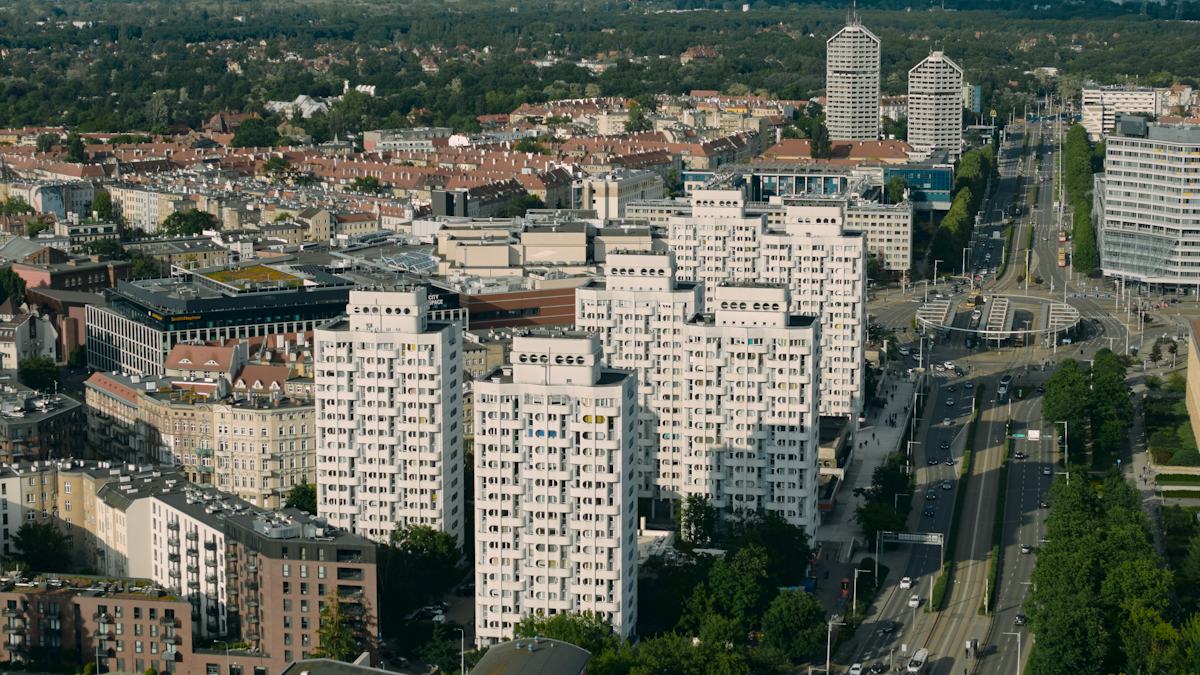 Nowoczesne budynki mieszkalne w Polsce