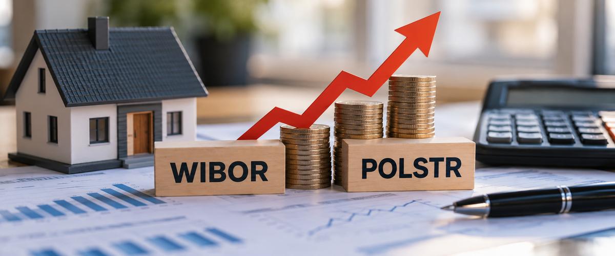 Kredyty hipoteczne, WIBOR i POLSTR przy rosnących kosztach finansowania