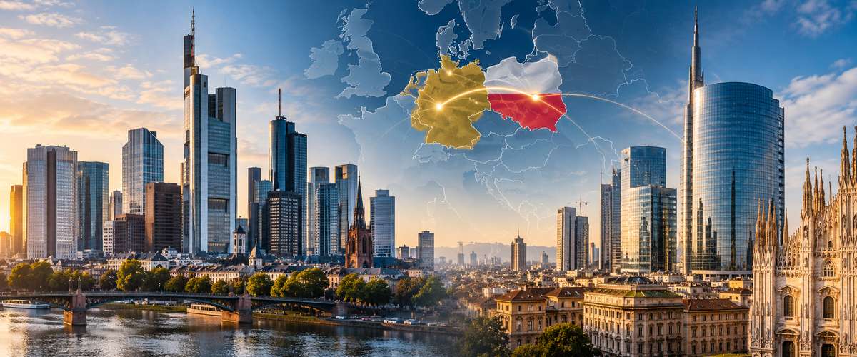 Europejski sektor bankowy – Frankfurt, Polska i Mediolan na mapie połączeń finansowych