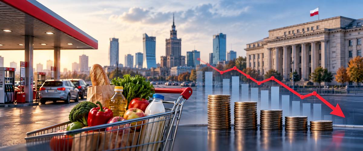Inflacja w Polsce — ceny paliw, koszyk zakupowy i perspektywy stóp procentowych NBP